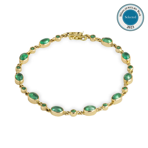 Pulseira Cairo Oval Ouro 18K