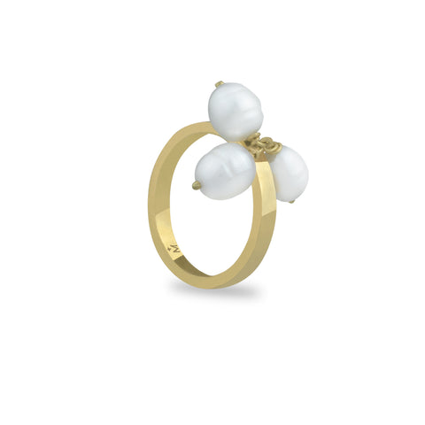 Anel Pearl Ouro 18K